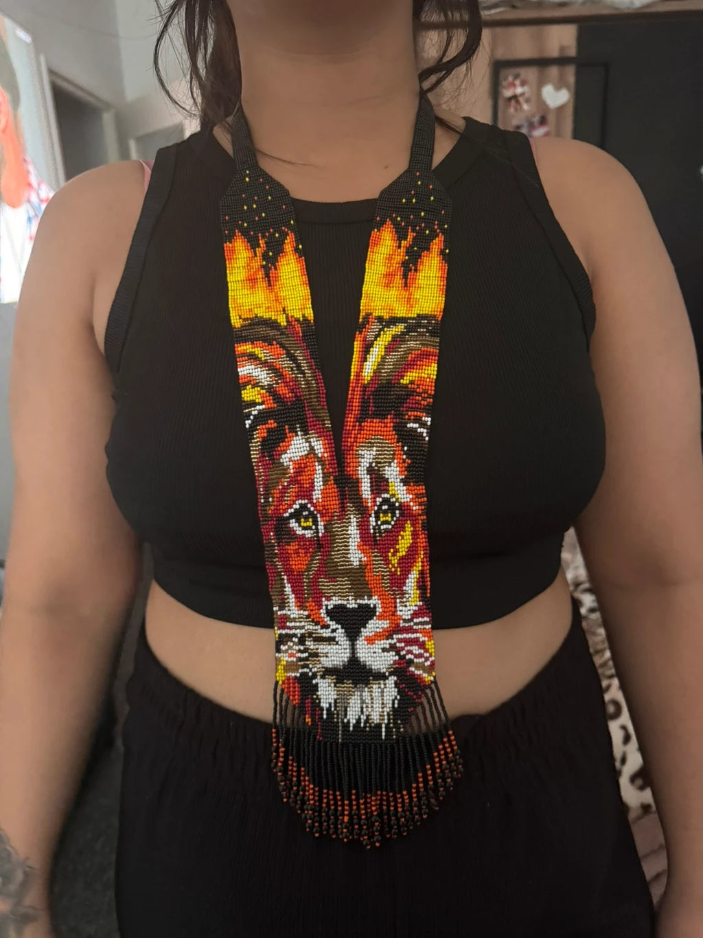 Lion necklace