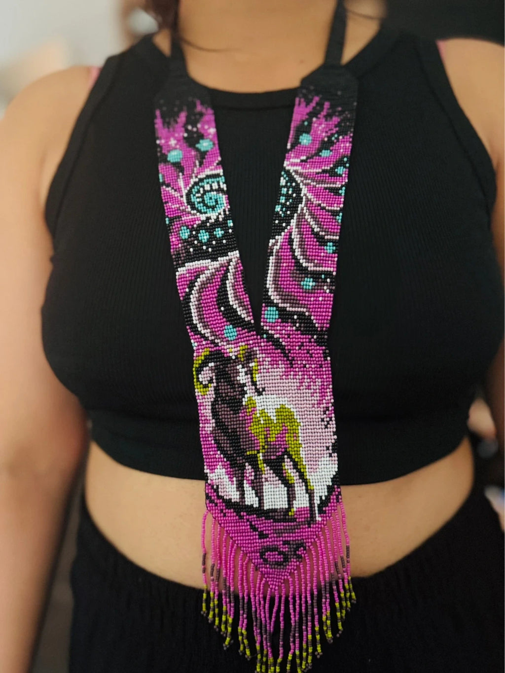 Handmade Capricorn Beaded jewellery – view 4