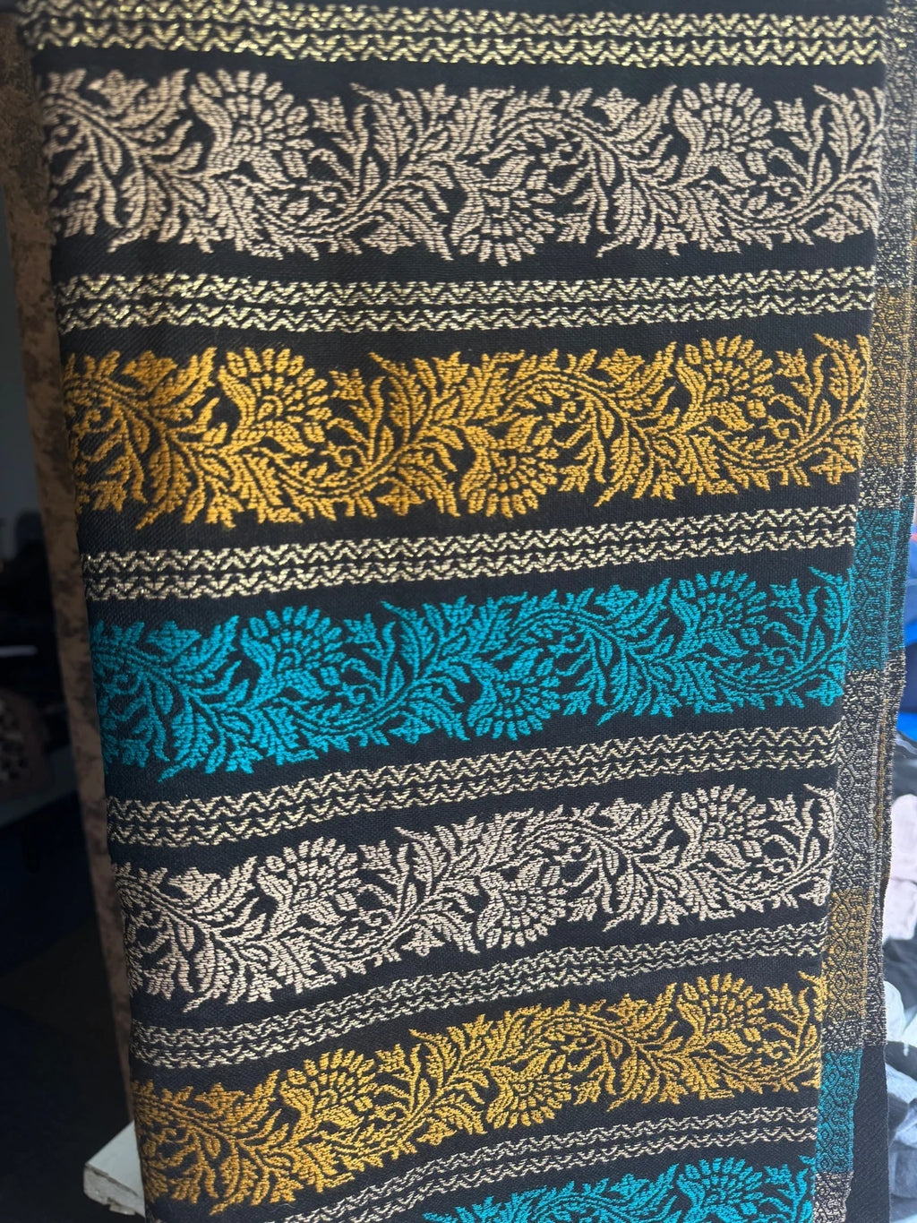 Multicolour Wool Shawl – view 3