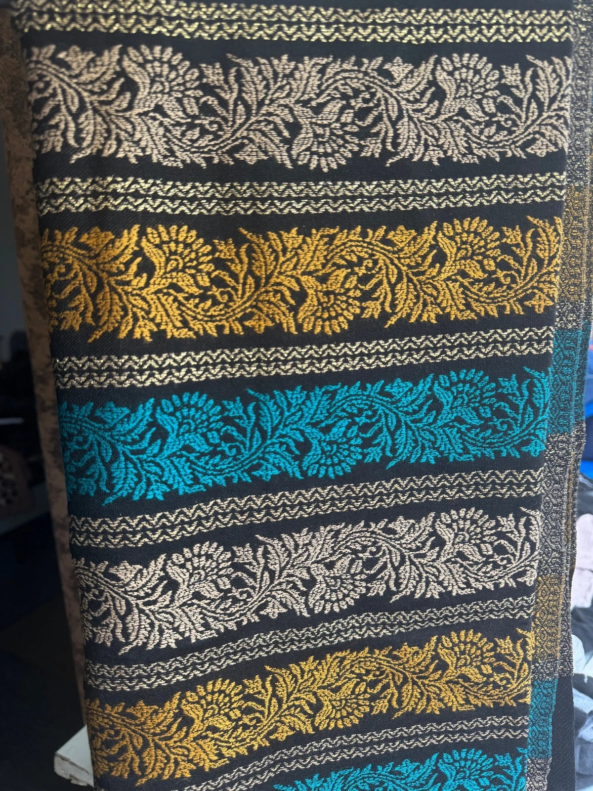 Multicolour Wool Shawl – view 3