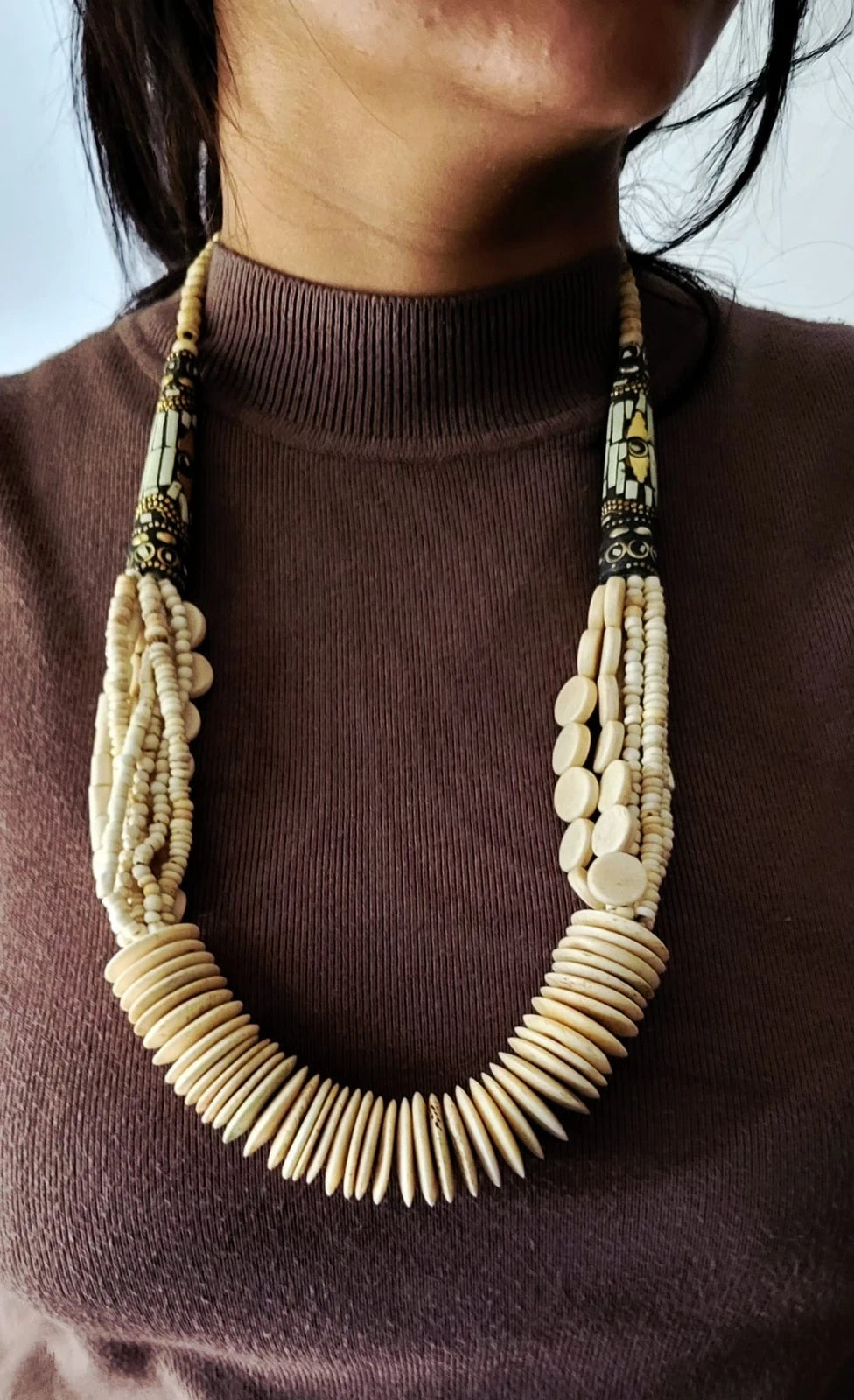 Handmade Boho Necklace – view 2