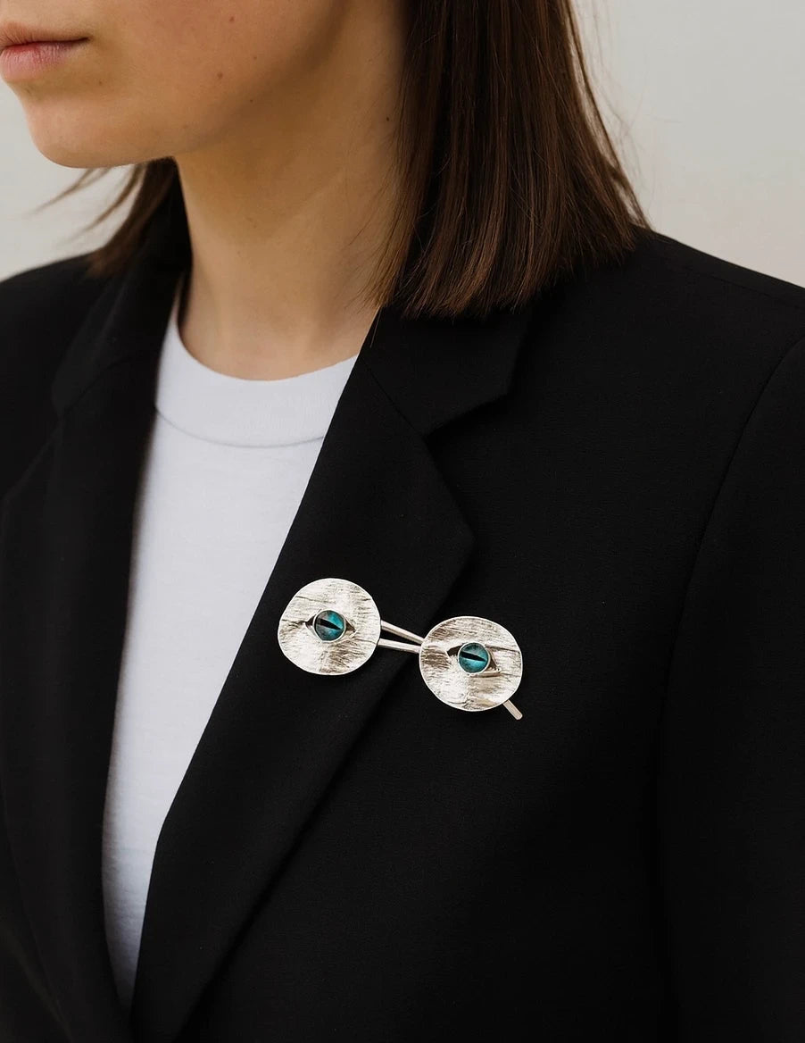 Modern and Unique brooches