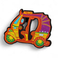 Handmade Auto Rickshaw Magnet -Indian Look