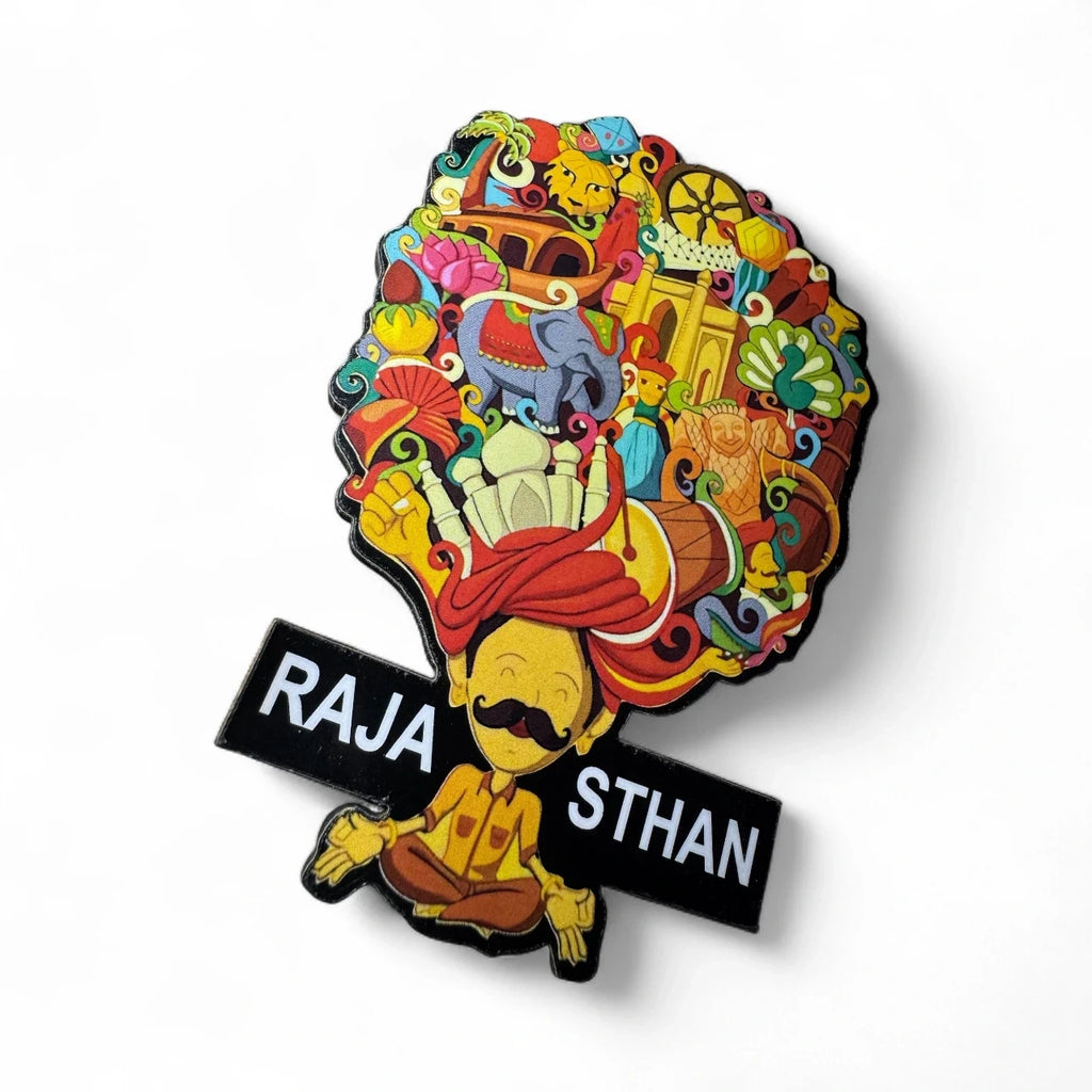 Colorful Rajasthan Fridge Magnet