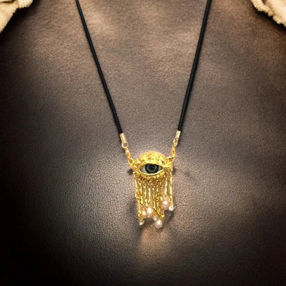 Evil Eye Tears Necklace