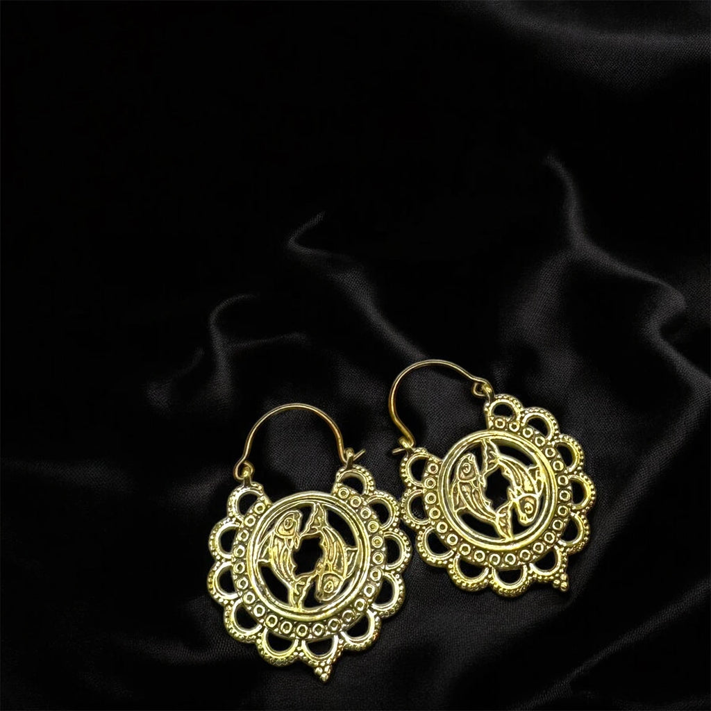 Boho Mandala Earrings