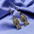 Vintage Boho Fish-Shaped Dangle Earring