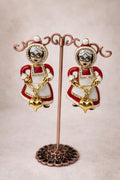 Vintage Folk Lady Earring -Chirstmas Special