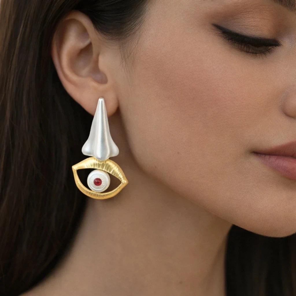 Evil Eye Earrings – view 2