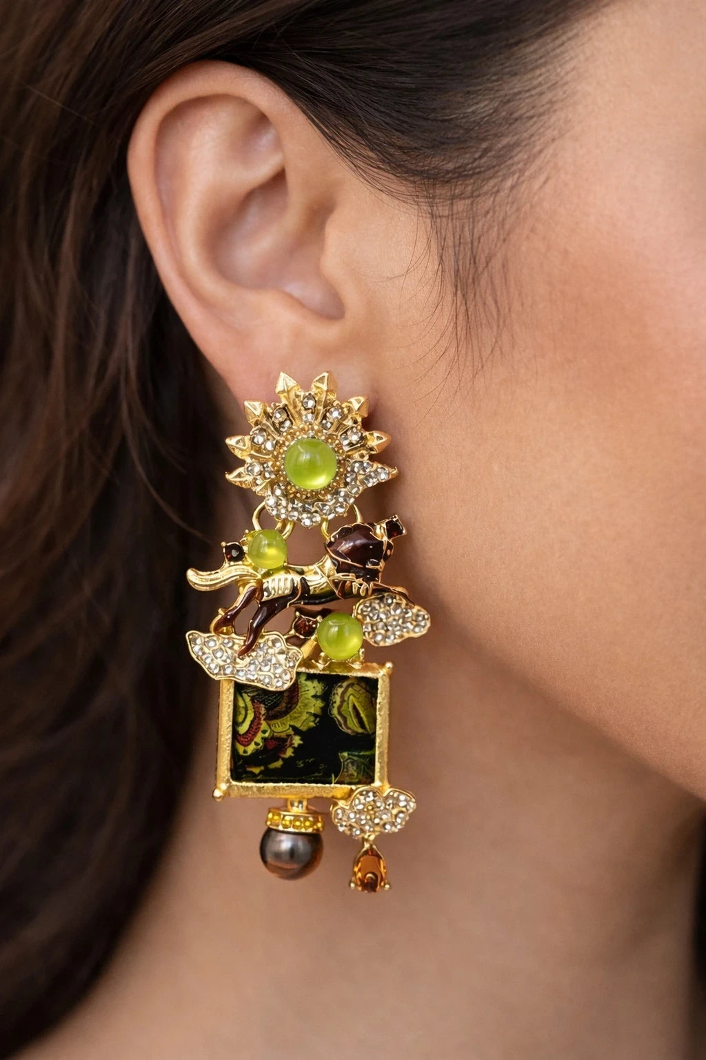 Unique Horse-Shaped Earrings