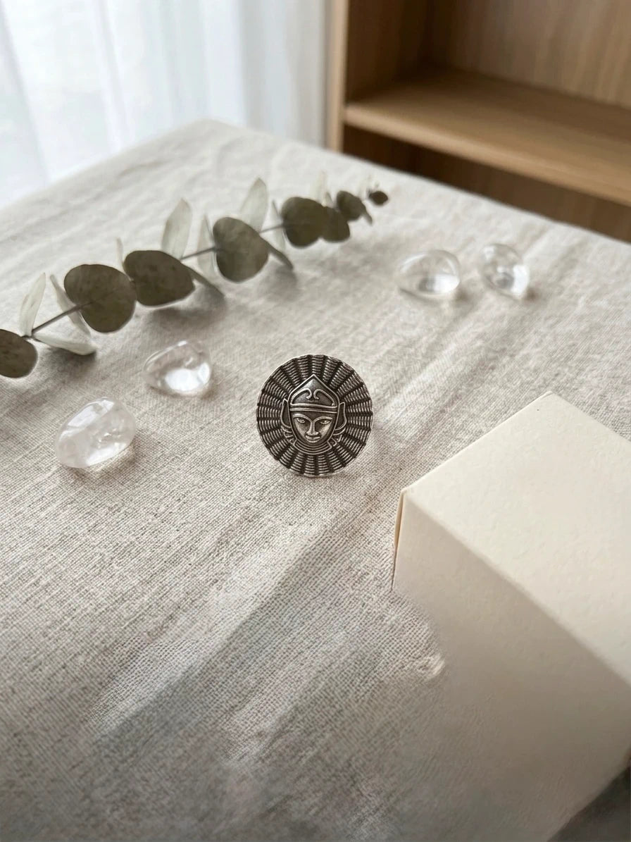 Adjustable Boho Statement Ring – view 2