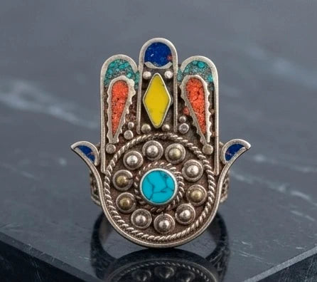 Adjustable Hamsa Hand Statement – view 2