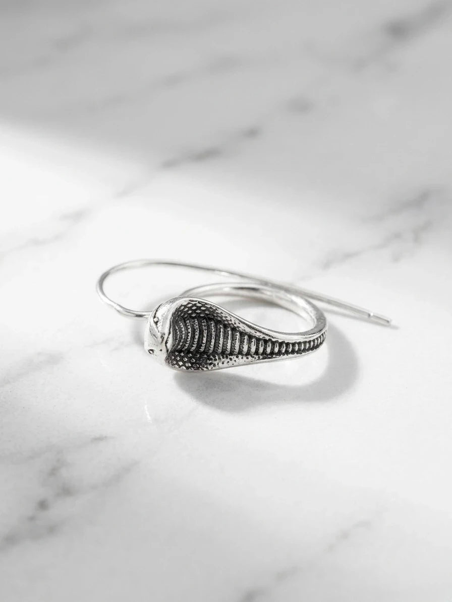 Cobra Hoop Earrings – view 3