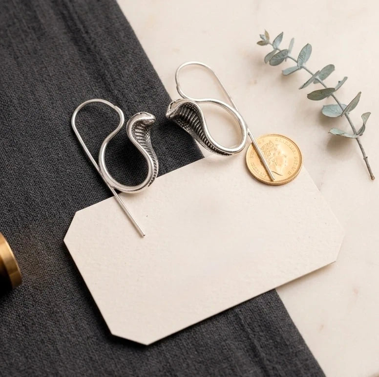 Cobra Hoop Earrings – view 2