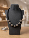 Artisanal Oxidized Statement Necklace
