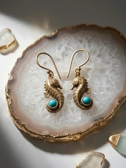 Seahorse Dangle Earrings