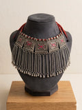 Adjustable Bohemian Oxidized Silver Choker