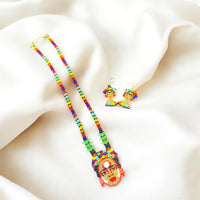 Handmade Frida Kahlo Necklace Full jewellery set