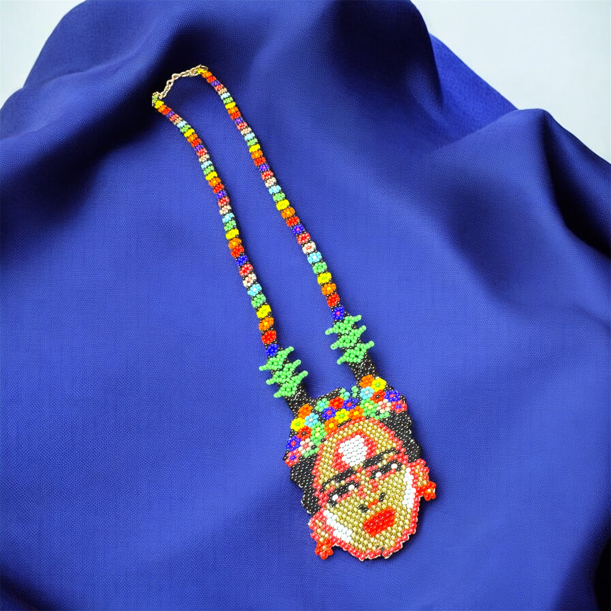 Handmade Frida Kahlo Necklace Full jewellery set